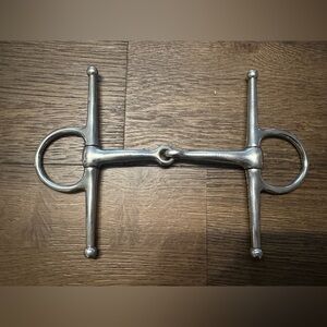 Horse Tack - 5” Korsteel Full Cheek Snaffle Bit